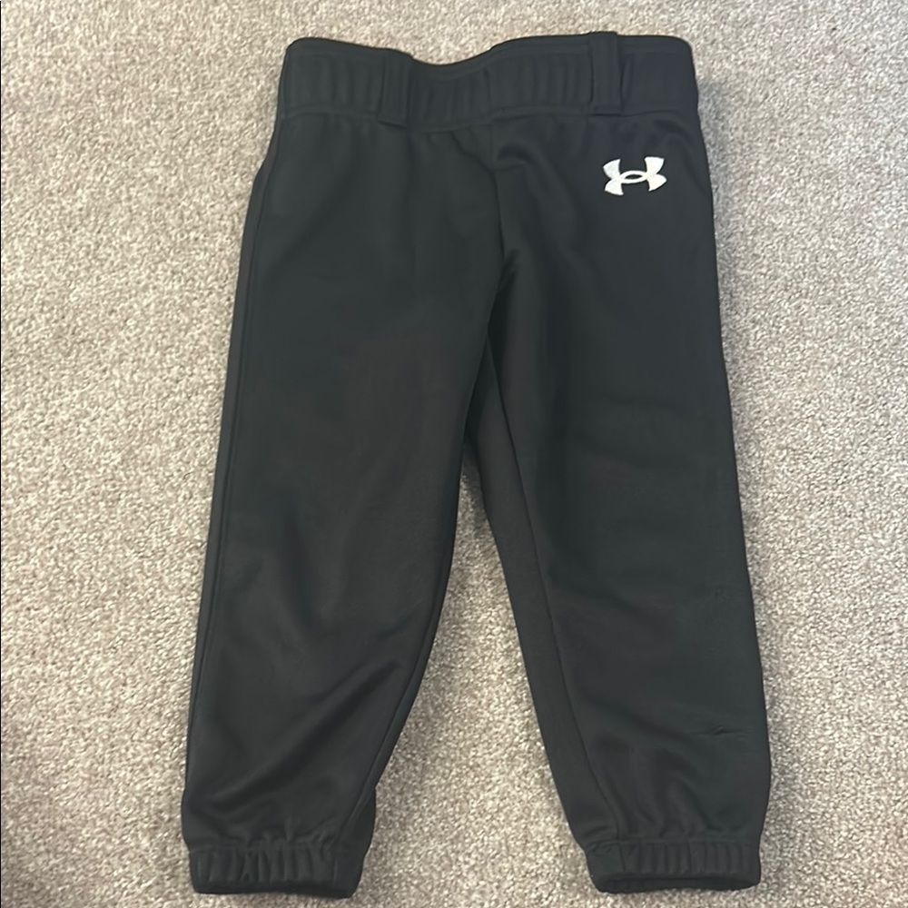 Under Armour Youth Black TBall Pants